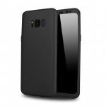 Wholesale Samsung Galaxy S8 TPU Full Cover Hybrid Case (Black)